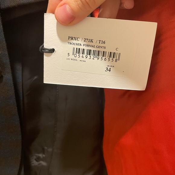 NWT Paul Smith Wool suit 42R pants 34 - Picture 7 of 14